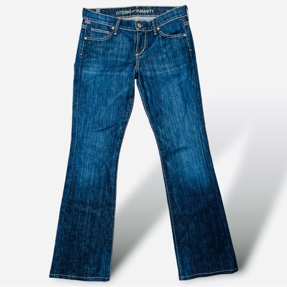 Citizens of Humanity Dita Petite Bootcut Jeans Size 26 Boho Preppy Flare Western - Picture 5 of 13